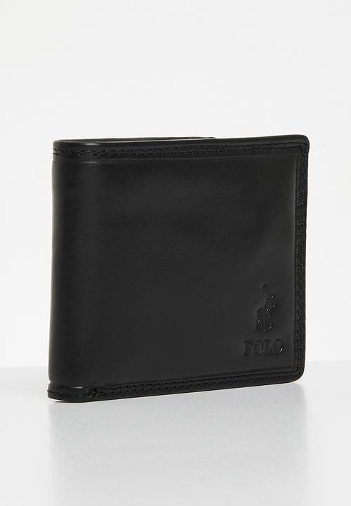 POLO - Billfold With Top Flap - Black