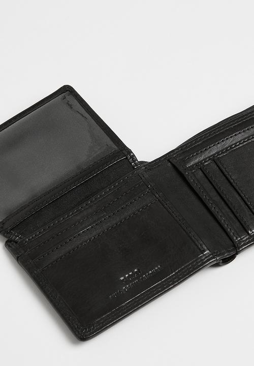 POLO - Billfold With Top Flap - Black