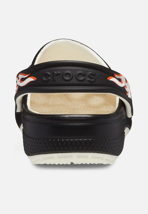 Crocs - Classic glow flames clog k - blue glow