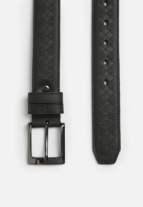 Pringle of Scotland - Pringle Nolan Belt - Black