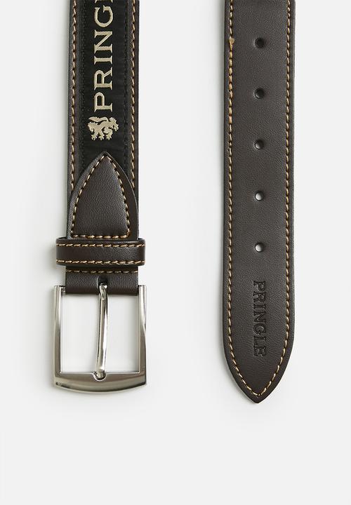 Pringle of Scotland - Pringle Selbourne Belt  - Black