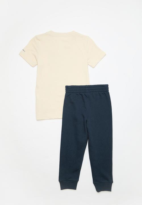 Converse - Cnvb all star ss tee+jog set - converse navy