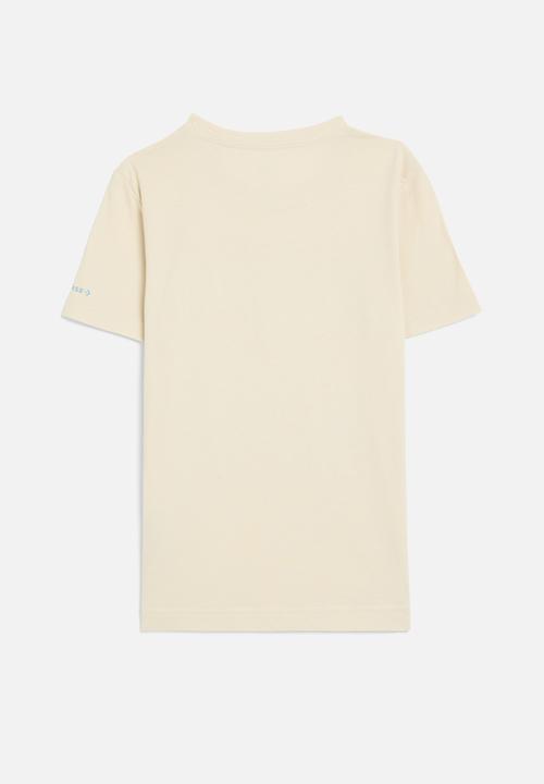 Converse - Cnvb sneaker arch short sleeve tee - converse natural ivory