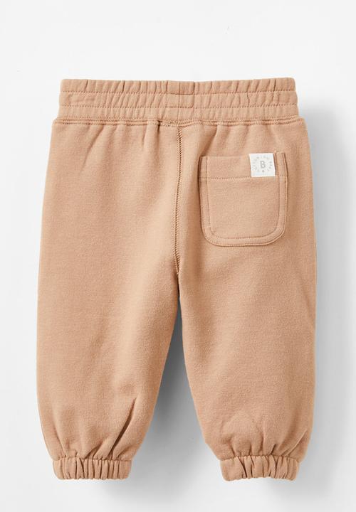 Cotton On - Felix trackpant - taupy brown