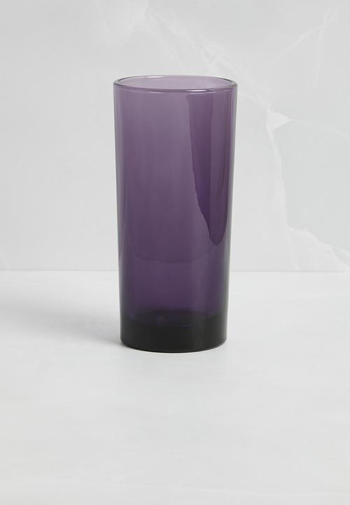 Jenna Clifford - Solid tumbler set of 4 - purple