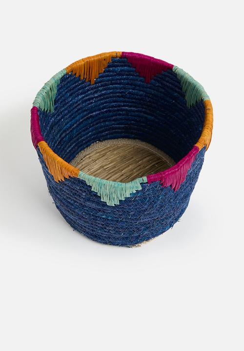 Sixth Floor - Storage basket medium - Blue