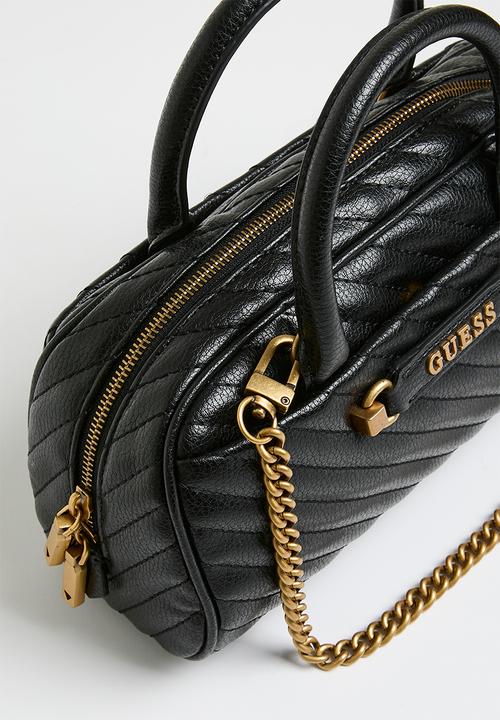 GUESS - Sela box satchel - black