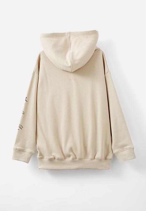 Cotton On - License emerson hoodie - lcn bra rainy day/tupac icon