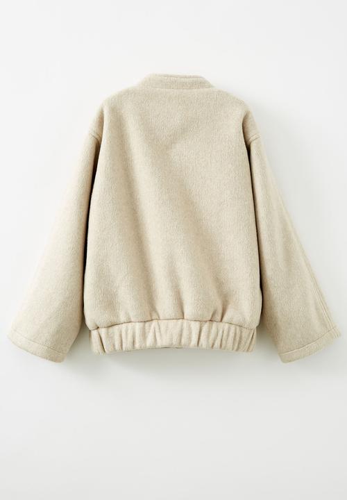 Cotton On - Valentina bomber jacket - dark vanilla