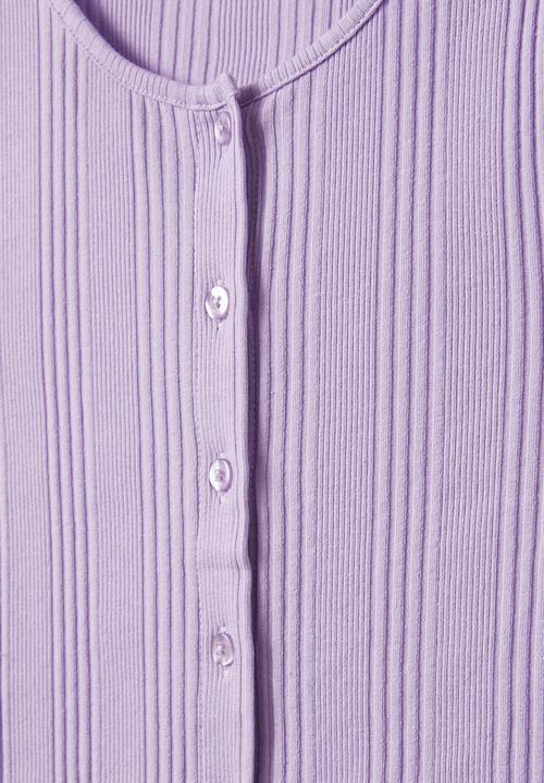Cotton On - Ryder button long sleeve - lilac drop