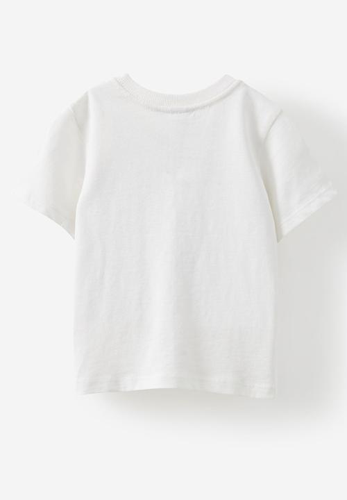 Cotton On - Jamie short sleeve tee - vanilla/hangry