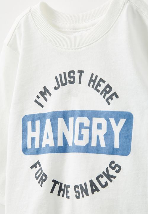Cotton On - Jamie long sleeve tee - vanilla/hangry
