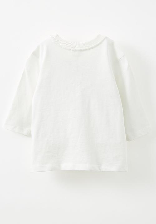 Cotton On - Jamie long sleeve tee - vanilla/hangry