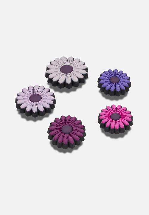 Crocs - Mixed Purple Florals 5 Pack - multi