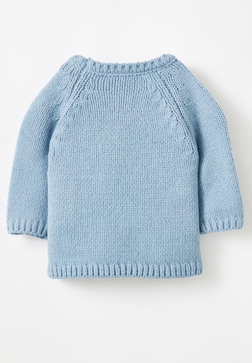 Cotton On - Connor crew neck jumper - dusty blue