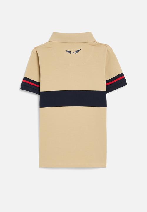 SOVIET - Boys fashion golfer - stone