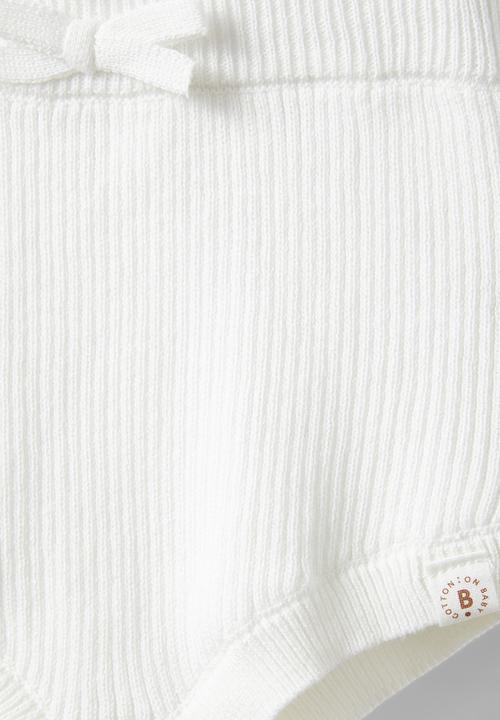 Cotton On - Organic knit bloomers - milk