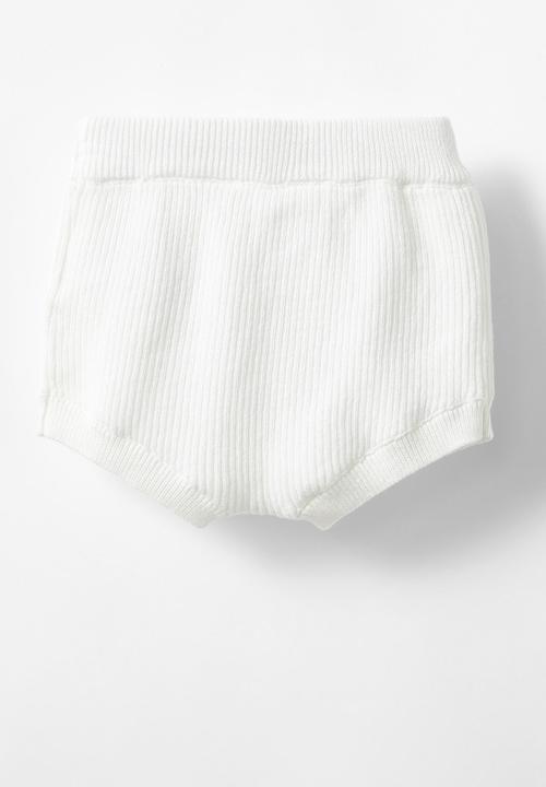 Cotton On - Organic knit bloomers - milk