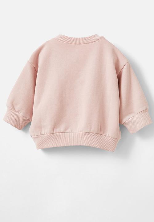 Cotton On - Annabelle drop shoulder ruffle sweater - zephyr
