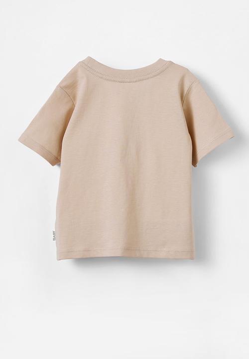 Cotton On - Jamie short sleeve tee - rainy day/cutest little dude
