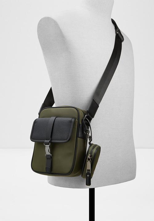 ALDO - Trareg crossbody bag - olive