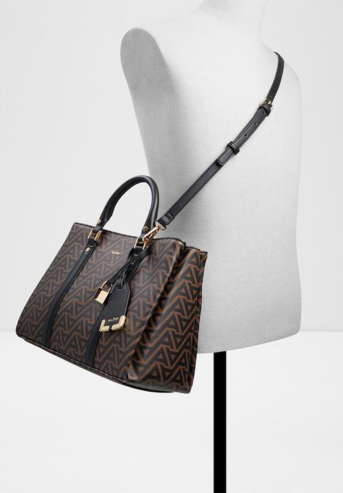 ALDO - Harmone satchel bag - brown 