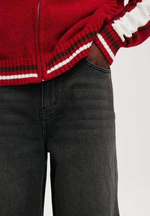 Cotton On - Super baggy jort - y2k washed black