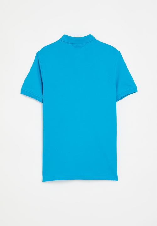 POLO - Boys austin ss golfer - blue