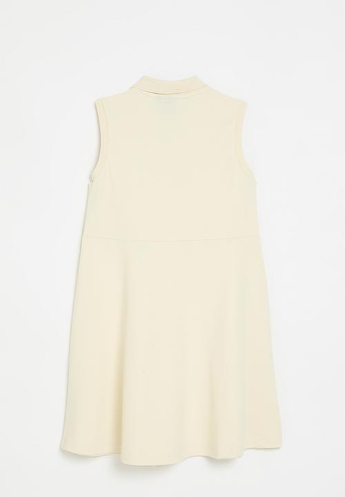 POLO - Girls kerry crested sl dress - stone