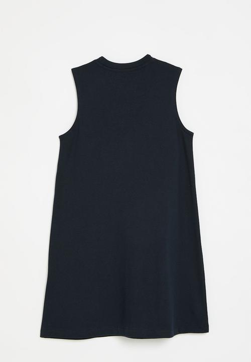 POLO - Girls isla sl dress - navy