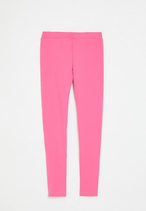 GUESS - Microfiber leggings - caramel rose