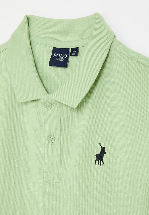 POLO - Boys austin ss golfer - sea green