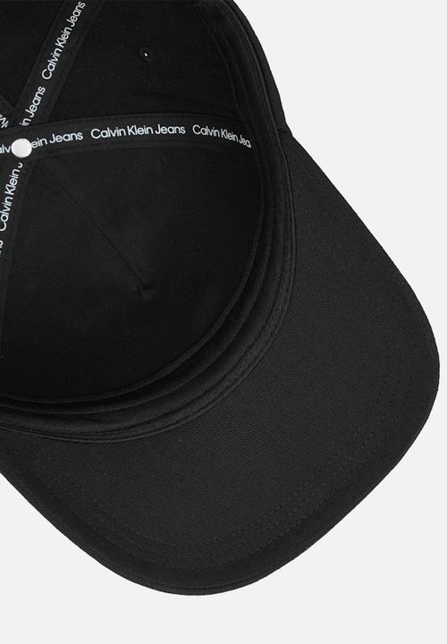 Calvin Klein - Mono Logo Print Cap - Black
