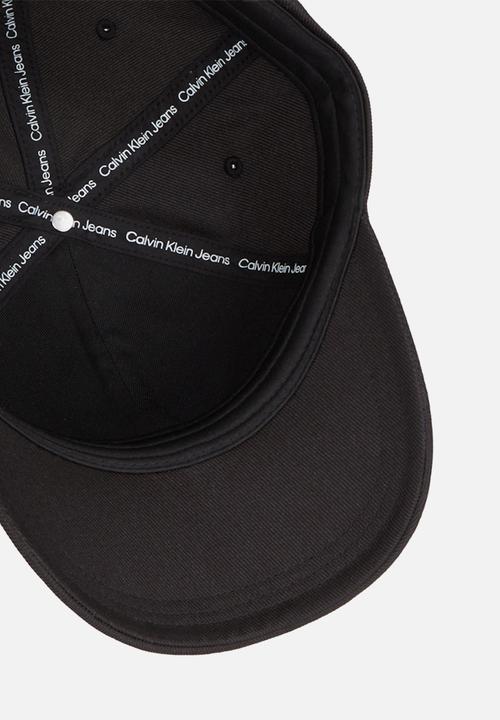 Calvin Klein - Mono Logo Patch Cap - Black