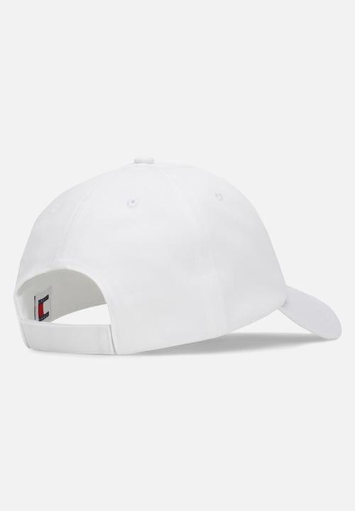 Tommy Hilfiger - TJM Linear Logo 6-Panel Cap - White