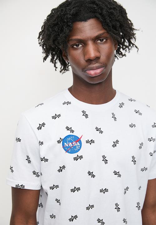 Alpha Industries - Aop Flying 'A' - White