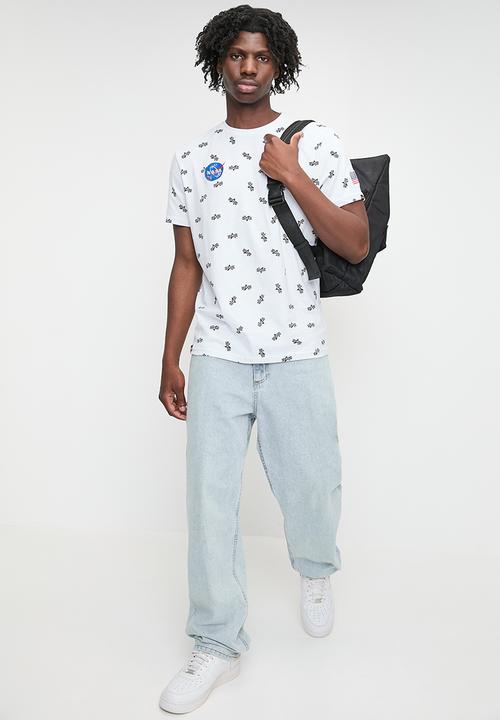 Alpha Industries - Aop Flying 'A' - White