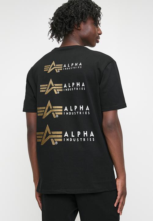 Alpha Industries - Alpha Industries Back Print - Black