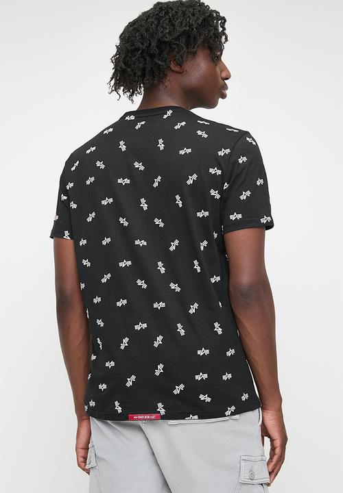 Alpha Industries - Aop Flying 'A' - Black