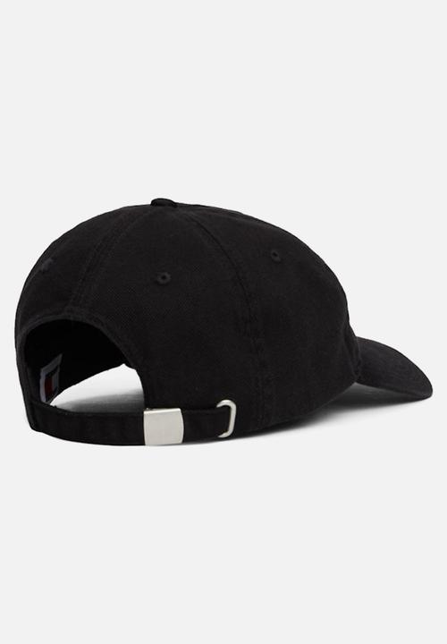 Tommy Hilfiger - TJM Elongated Flag Denim Cap - Black