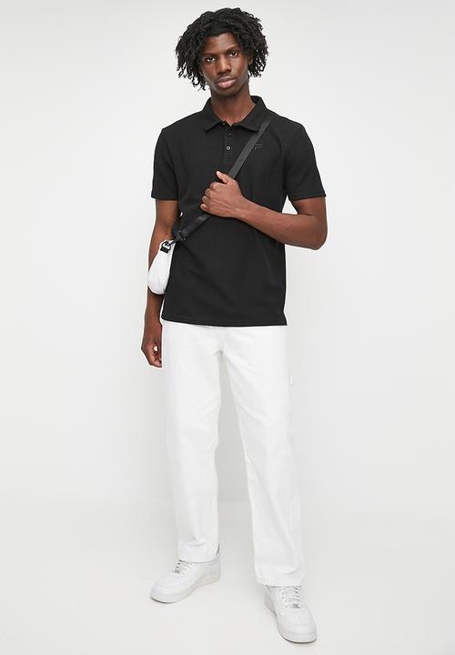 FILA - Ari waffle golfer - black