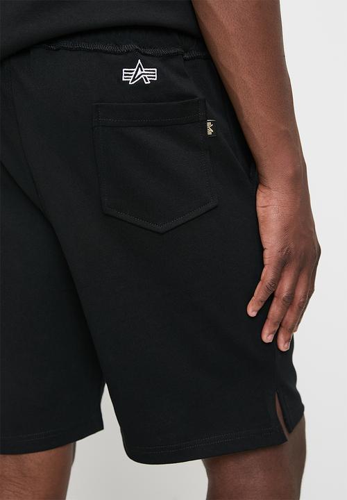 Alpha Industries - Cut And Sew Raw Edge - Black