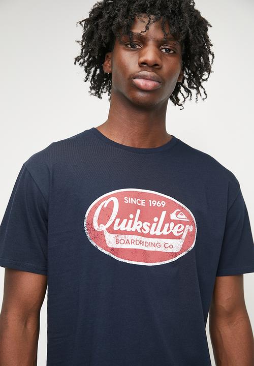 Quiksilver - What We Do Best Ss Tee  -  Navy Blazer