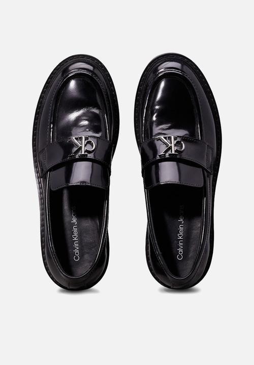 Calvin Klein - Combat leather loafer - triple black