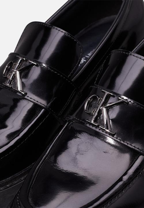 Calvin Klein - Combat leather loafer - triple black