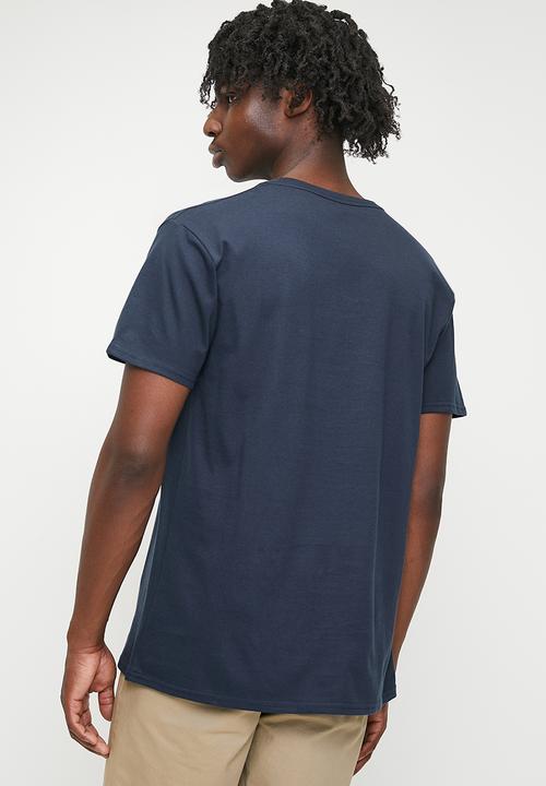 Quiksilver - Timless Ss Tee  -  Navy Blazer