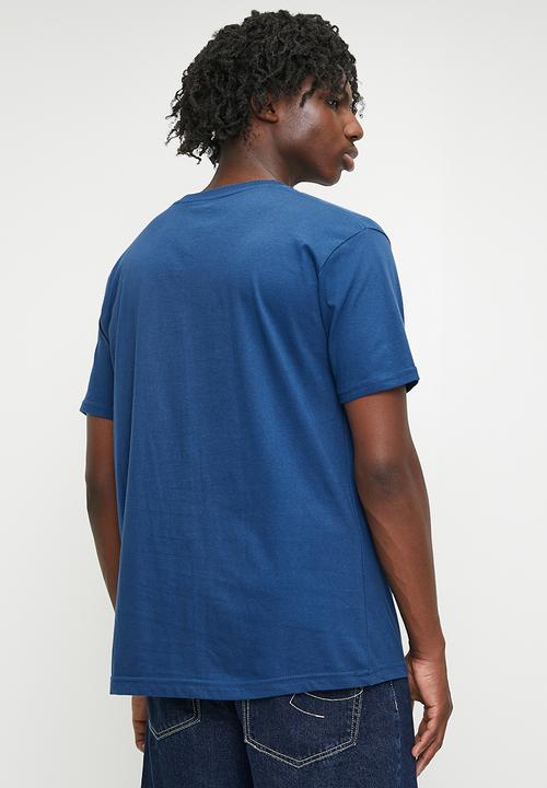 Quiksilver - Range Life Front Ss - Estate Blue