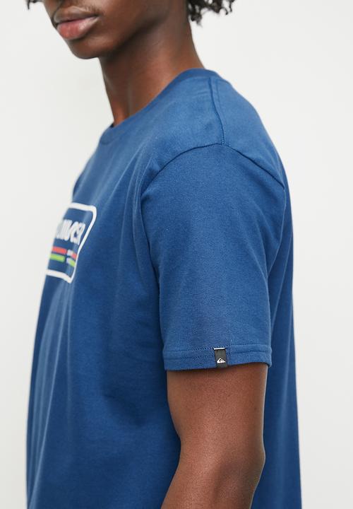 Quiksilver - Range Life Front Ss - Estate Blue