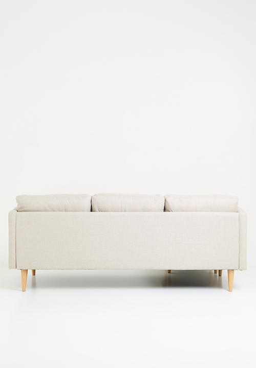 Sixth Floor - Milly 3 chaise lounge-beige