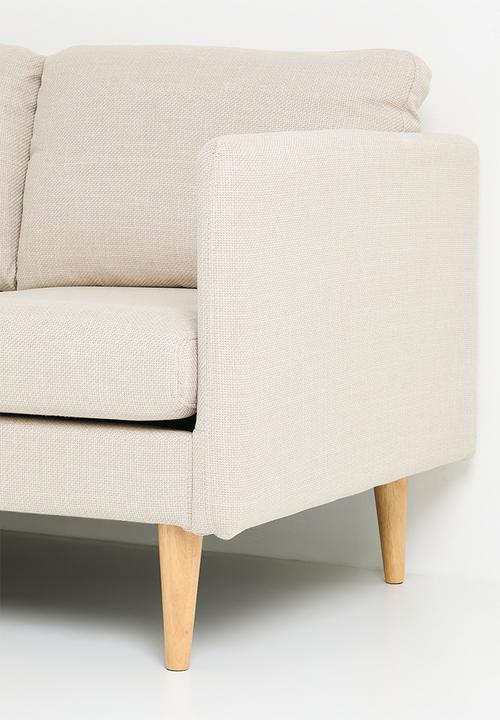 Sixth Floor - Milly 3 chaise lounge-beige